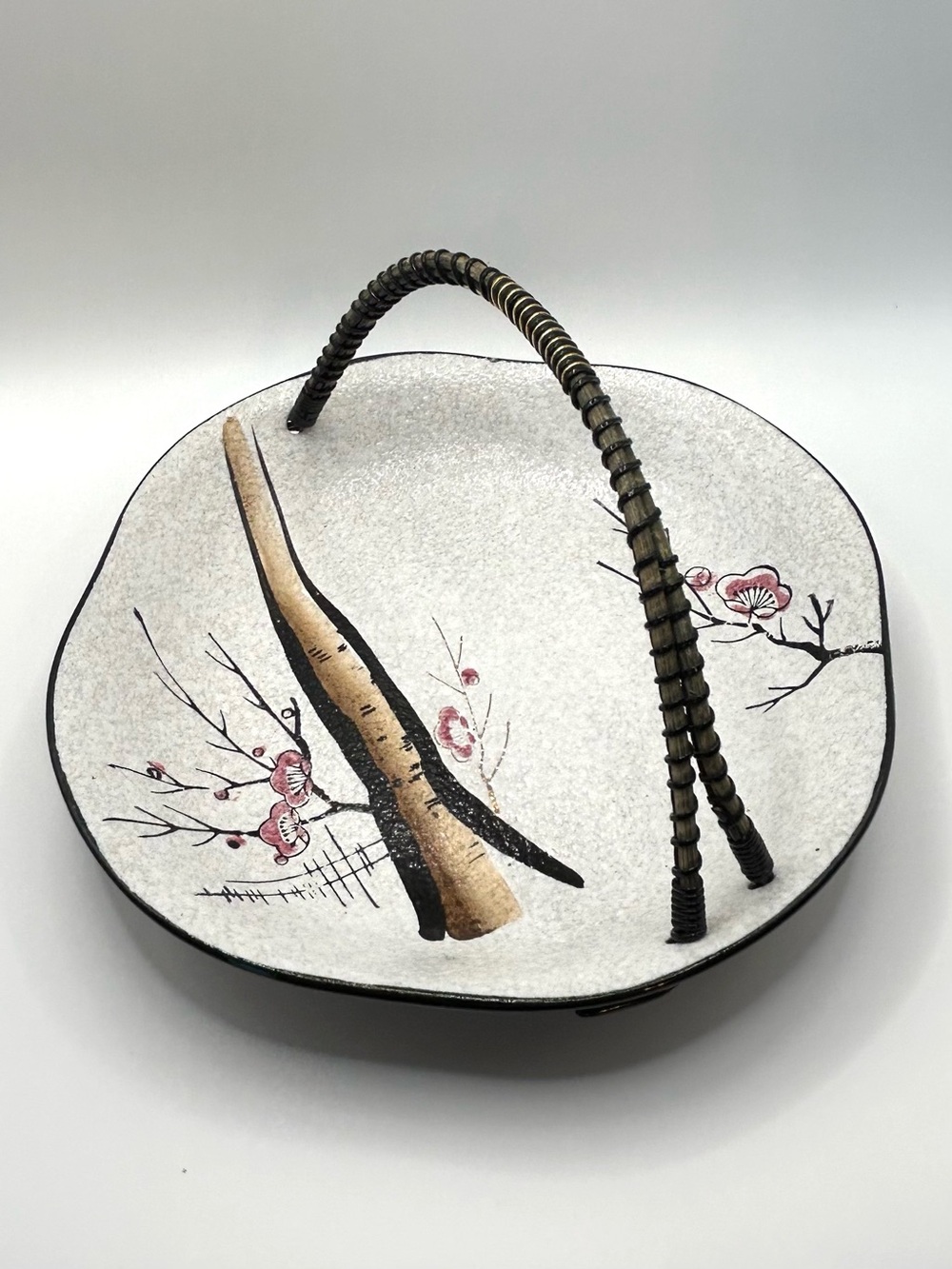 Inarco Hand-Painted Candy Dish